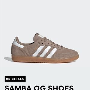 Adidas Men's Brown Suede Sneakers